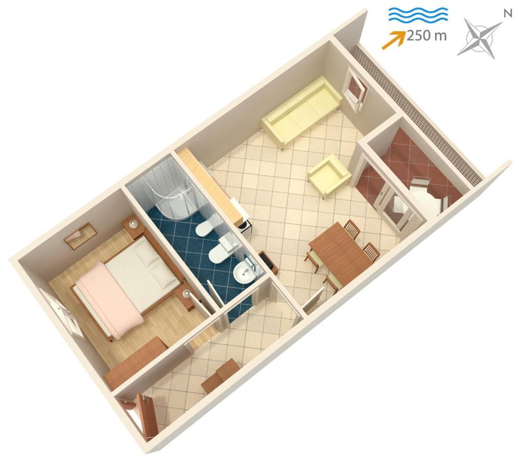 Apartment Rabac 2323B エクステリア 写真